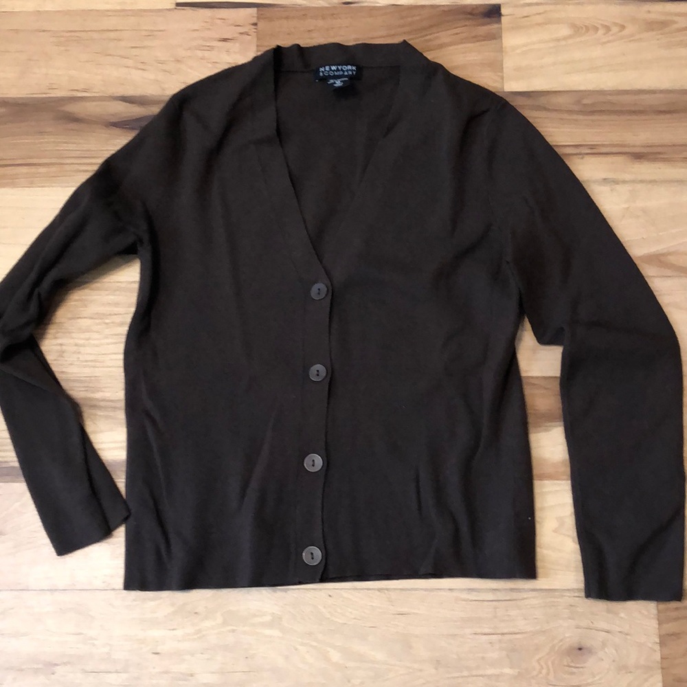 Chocolate cardigan